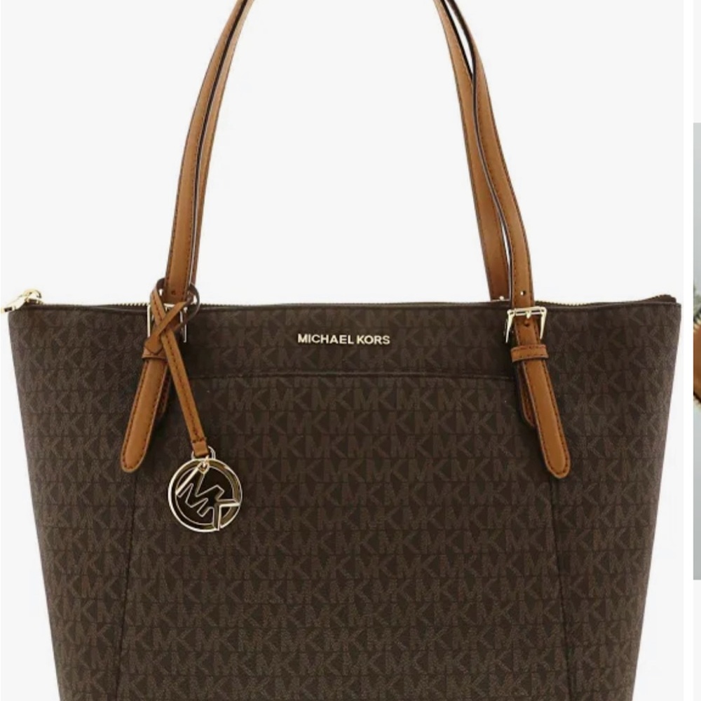 Michael Kors Ciara  large zip tote